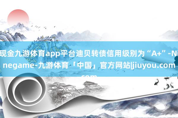 现金九游体育app平台迪贝转债信用级别为“A+”-Ninegame-九游体育「中国」官方网站|jiuyou.com